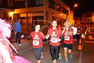 Telde se engancha al amor con su carrera nocturna (Foto TA)